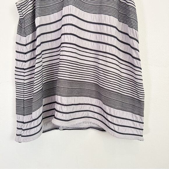 Anthropologie Deletta Striped Tank Top Purple Size S - Picture 4 of 9